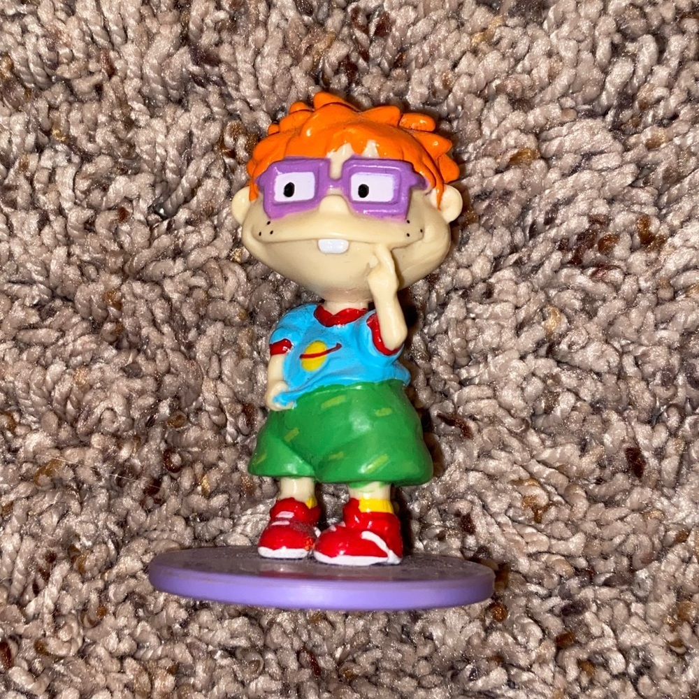 RUGRATS Chucky Figurine Vintage Nickelodeon VIACOM 1997